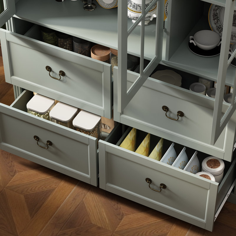 Garde-manger 79 po Christene, Gris