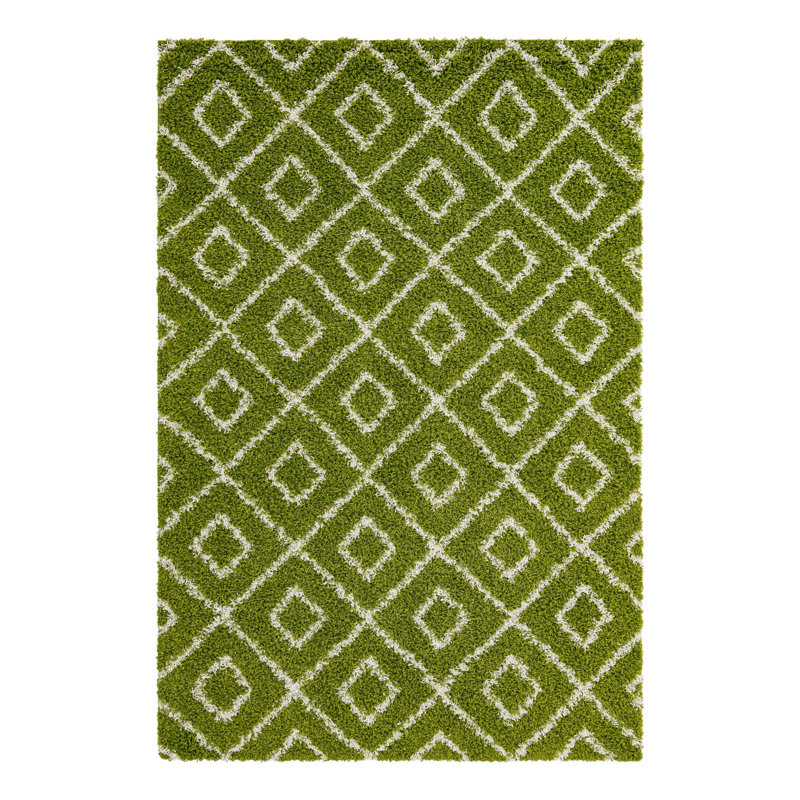 Geometric Indoor Rug, Rectangle 6' x 9'