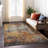 Machine Washable Indoor/Outdoor Cicel ACN1210 Paprika Rug-100476246