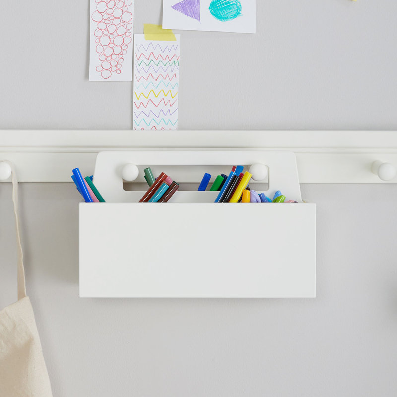 Serviteur mural Martha Stewart Crafting Kids, Blanc