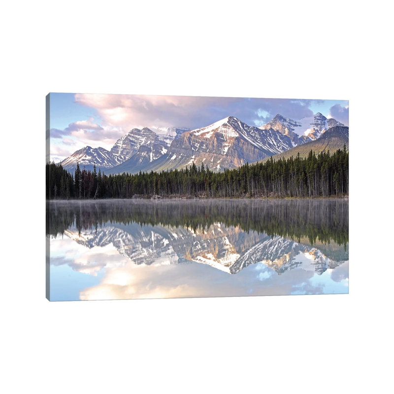 Herbert Lake by Brian Wolf - Wrapped Canvas Print, 20.32 cm H x 30.48 cm W