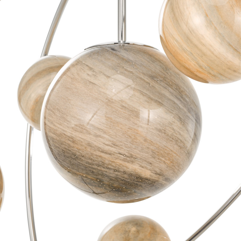 Coreson 7 - Light Polished Chrome Novelty Pendant