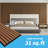4Pcs 93" L x 12"  W Acoustic Wood Paneling,3D Fluted Soundproof Wall Paneling  for Wall and Ceiling,Slat Wood Wall Panels(31 sq.ft.)-118323354