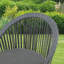 Chaise de patio avec coussin-1307667411