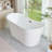 67" x 31" Freestanding Soaking Bathtub-89300535