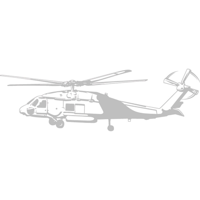 Décalcomanie murale ombre soudaine hellicopter Camo