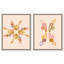 «Whimsical Floral Harmony», ensemble de décorations murales imprimées en acrylique encadrées par Art Remedy, cadre blanc, 20 x 24-1263045049-1263045053