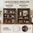 Bookcase With Adjustable Shelf In Gray-368990600