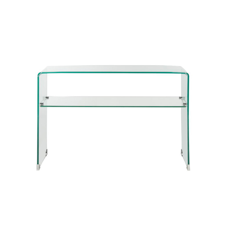 43'' Glass Console Table