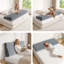 Coussin de tête de lit pour lit, coussin de lecture triangulaire avec support pour le dos, coussin de dossier en coin avec poche latérale-1191607286-1218458245