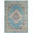 Abbate Oriental Light Blue /Ivory Area Rug-435031060