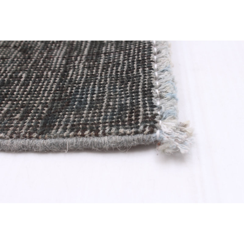 Tapis unique en laine noué à la main 4 pi x 6 pi 3 po nouvel âge Lupin