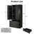 72" Modern Fluted Kitchen Pantry Cabinet With 2 Large Drawers & 8-Door Spice Rack, Freestanding Storage Organizer For Bathroom, Dining Room, Office, Entryway-734702457