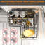 Nutting Adhesive Stainless Steel Shower Shelf-921109380