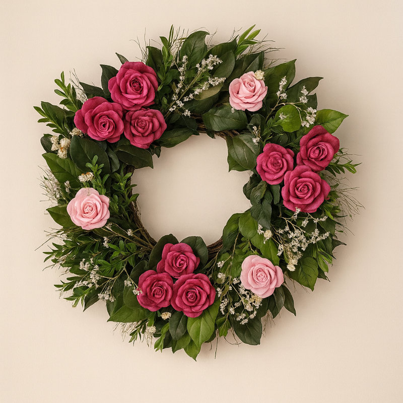 Handcrafted Dried Mixed Assortment 22'' Wreath