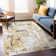 Stelia Abstract Gray/Yellow/Ivory Area Rug