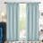 Room Darkening Rod Pocket Thermal Insulated Blackout Curtains (Set of 4)-1131897063-1131897059