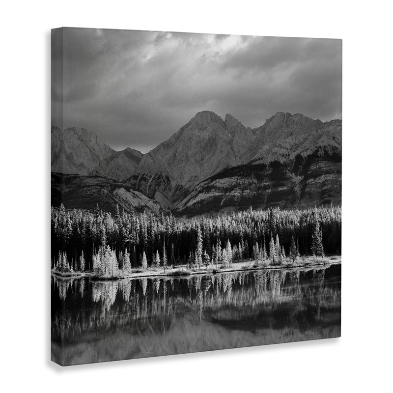 «Two Jack Lake Landscape» par Chip Forelli, H 24 po x l 24 po
