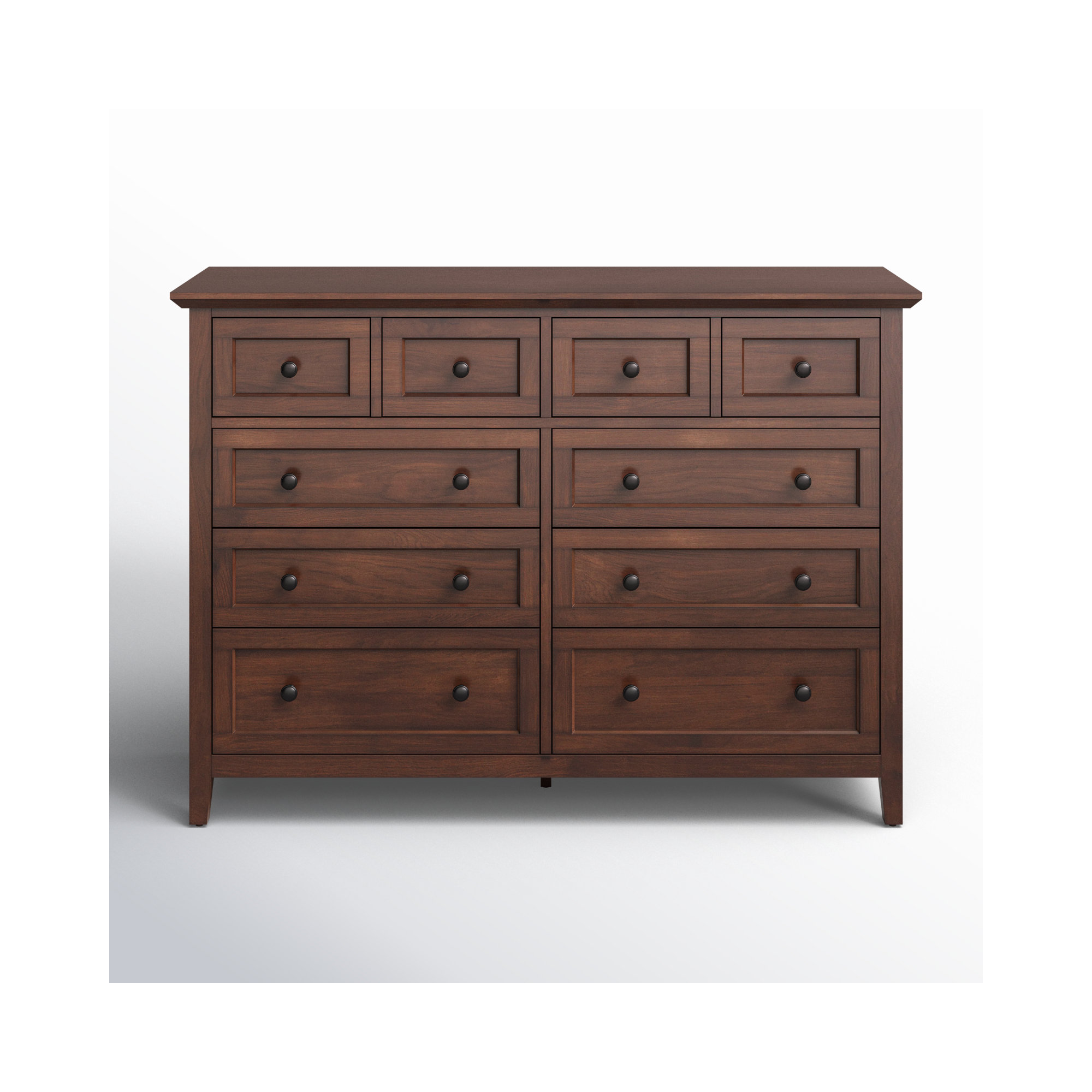 Renee 8 - Drawer Dresser, Dark Mocha