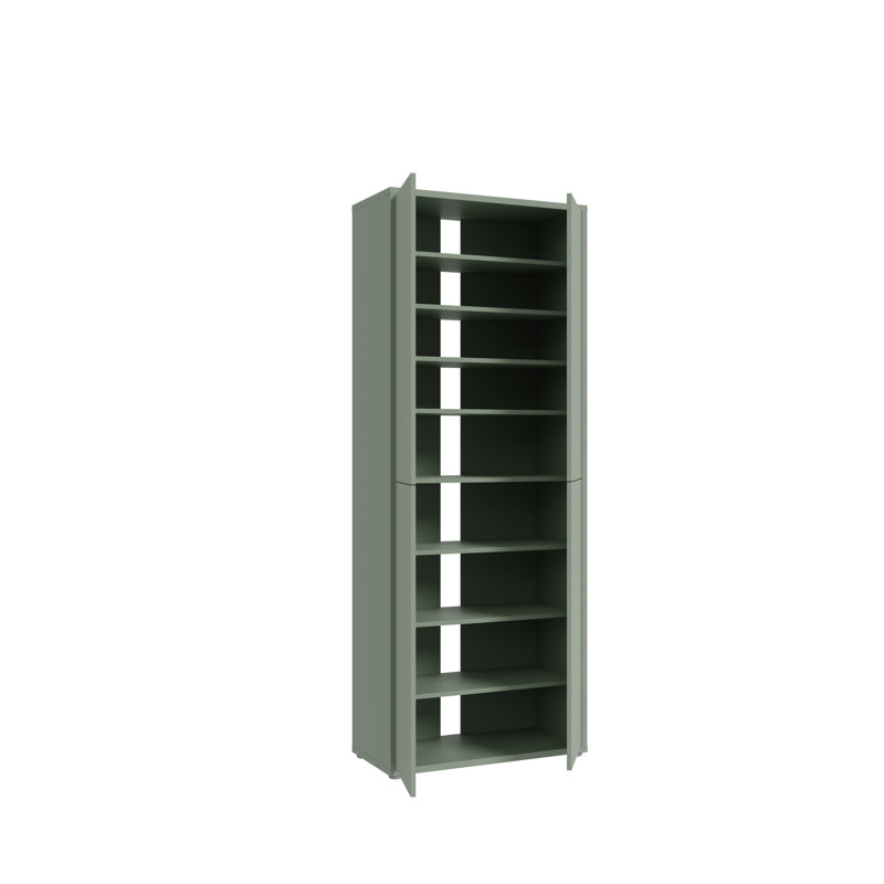 Chadwic 24 Pair Shoe Storage Cabinet, Sage