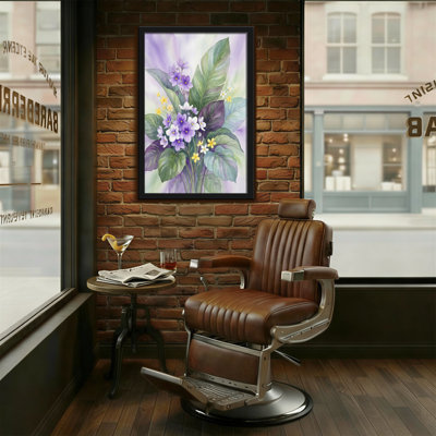 Plantes et fleurs fleurs mauves feuilles vertes fleurs jaunes