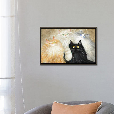 « die flauschige bande the moelleux gang » par kim haskins-impression sur image