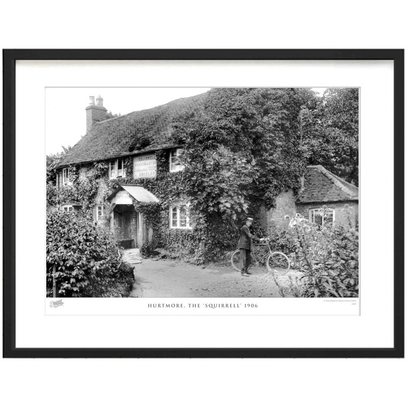 Hurtmore, The 'Squirrell' 1906 by Francis Frith - Single Picture Frame Print, 45cm H x 60cm W x 2.3cm D