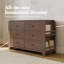 Commode 6 tiroirs avec bibliothèque Read-With-Me-125816798