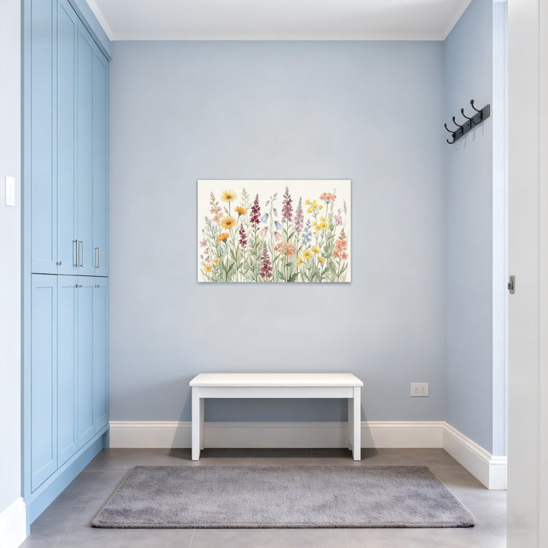 Plantes et fleurs, H 28 po x l 40 po