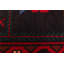 Tapis noir Teimani 2 pi 9 po x 4 pi 8 po