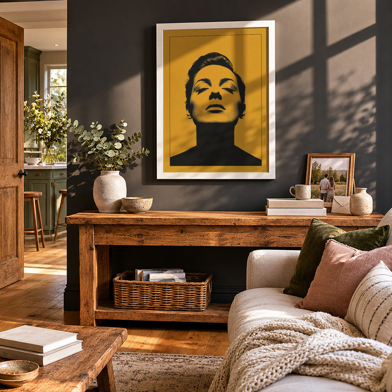 Portrait Study Graphic - Print, Unframed, A1 - 84.1 x 59.4 cm