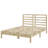 100% Solid Wood Platform Bed