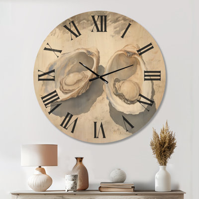 Solid Wood Wall Clock