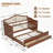 Twin Daybed with Trundle And Drawers-704914393