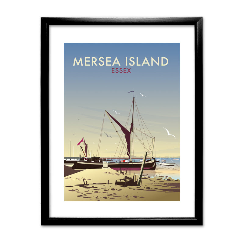 Dave Thompson - Single Picture Frame Print, Black