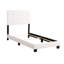 Lit simple en blanc avec système de support en mousse - Literie G1305 de Glory Furniture