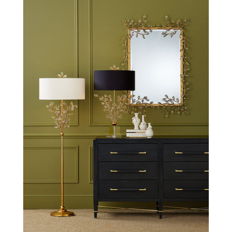Forget-Me-Not Floor Lamp, Gold