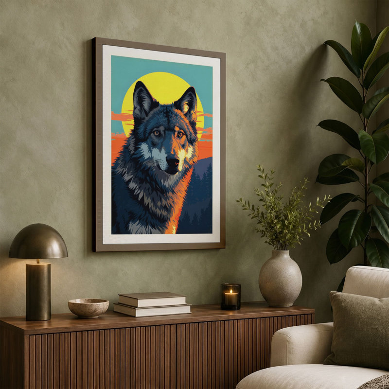 Print, 30x20 - 76.2 x 50.8 cm, Terracotta Border