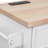 56.5'' Kitchen Island With Drop Leaf-1147737528