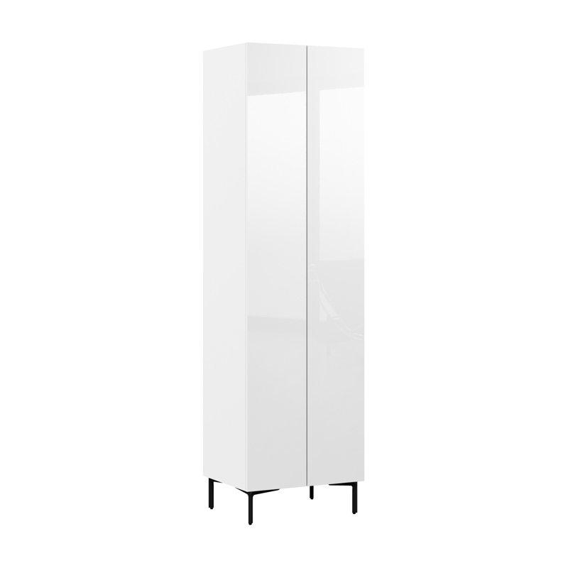 24W Modular Tall Storage Cabinet With Doors