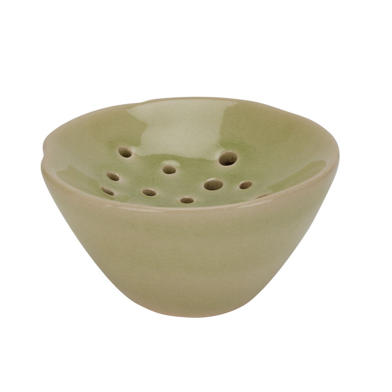 Costantina Handmade Ceramic / Porcelain Table Vase, Green