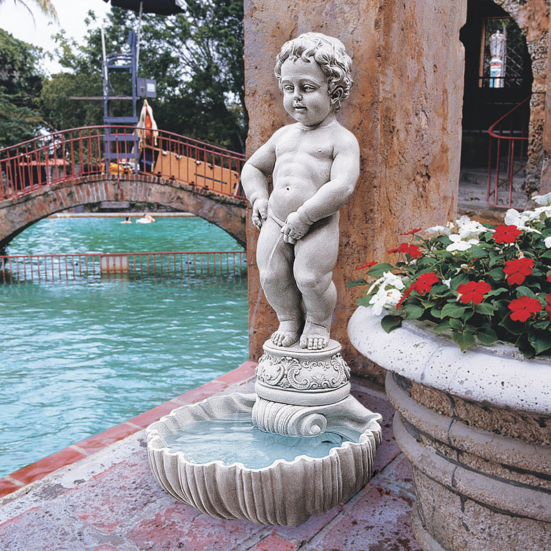 Fontaine sculpturale Mannequin Pis