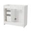 Meuble-lavabo de 36 po sans lavabo supérieur, armoire de rangement en bois massif, meuble-lavabo autoportant avec 3 tiroirs et portes à fermeture douce (NON INCLUS DANS LE BASSIN)-132915433-132915434