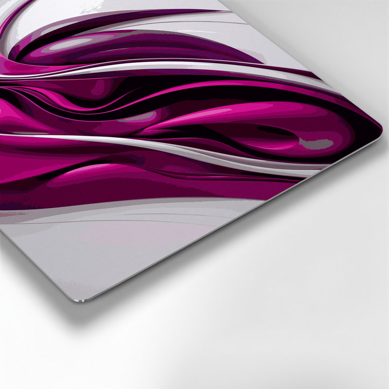 Art mural en métal Biomorphic Abstraction 60, H 20 po x l 24 po