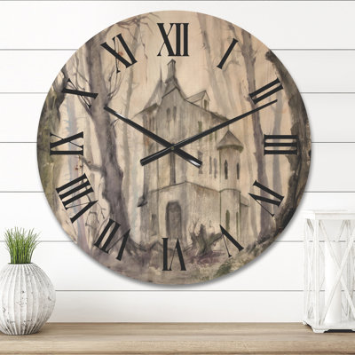 Solid Wood Wall Clock