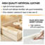 Banc rembourré en similicuir sahun-1474425989