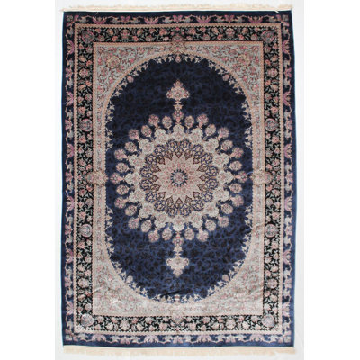 Tapis traditionnel touffeté à la main 6 pi 6 po x 9 pi 6 po Antep