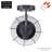 Lakestone Dusk To Dawn Outdoor Sconce Light - Decorative LED Exterior Light Fixture With Photocell For Deck, Porch & Patio Lights, Matte Black