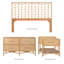 Ivy Four Piece Bedroom Set-559430419-559430447-559430437