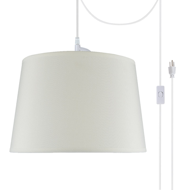 Canby 1 - Light White Single Pendant